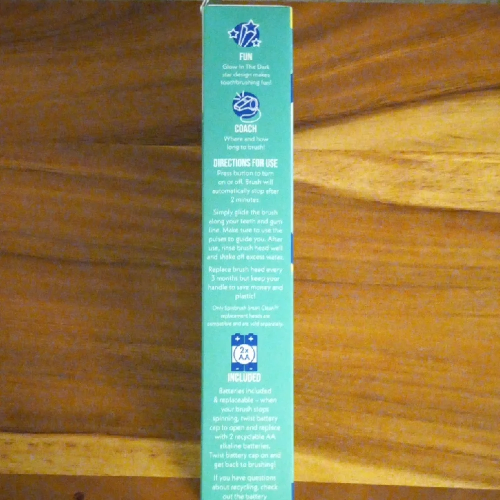 Spinbrush Smart Clean Electric Toothbrush